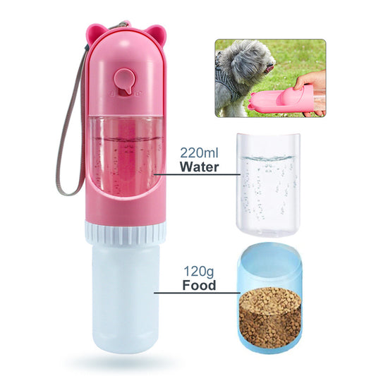 Draagbare Water & Voer Dispenser™ – Voor Honden & Katten